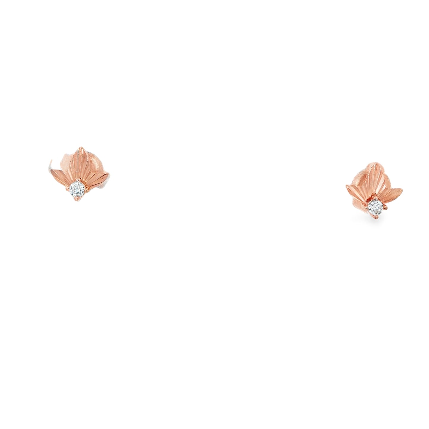 Radiant Petal Stud Earrings