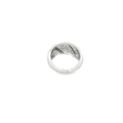 Peacock Aura Band Ring