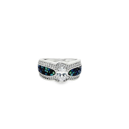 Ocean Prism Statement Ring