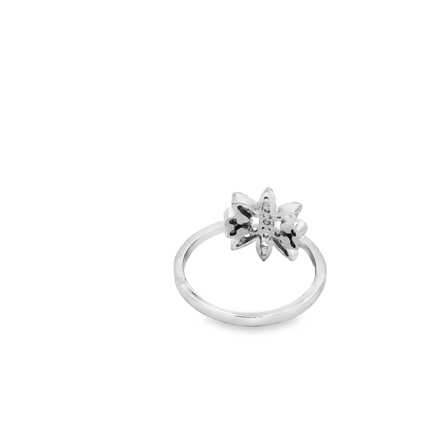 Starlit Blossom Diamond Ring