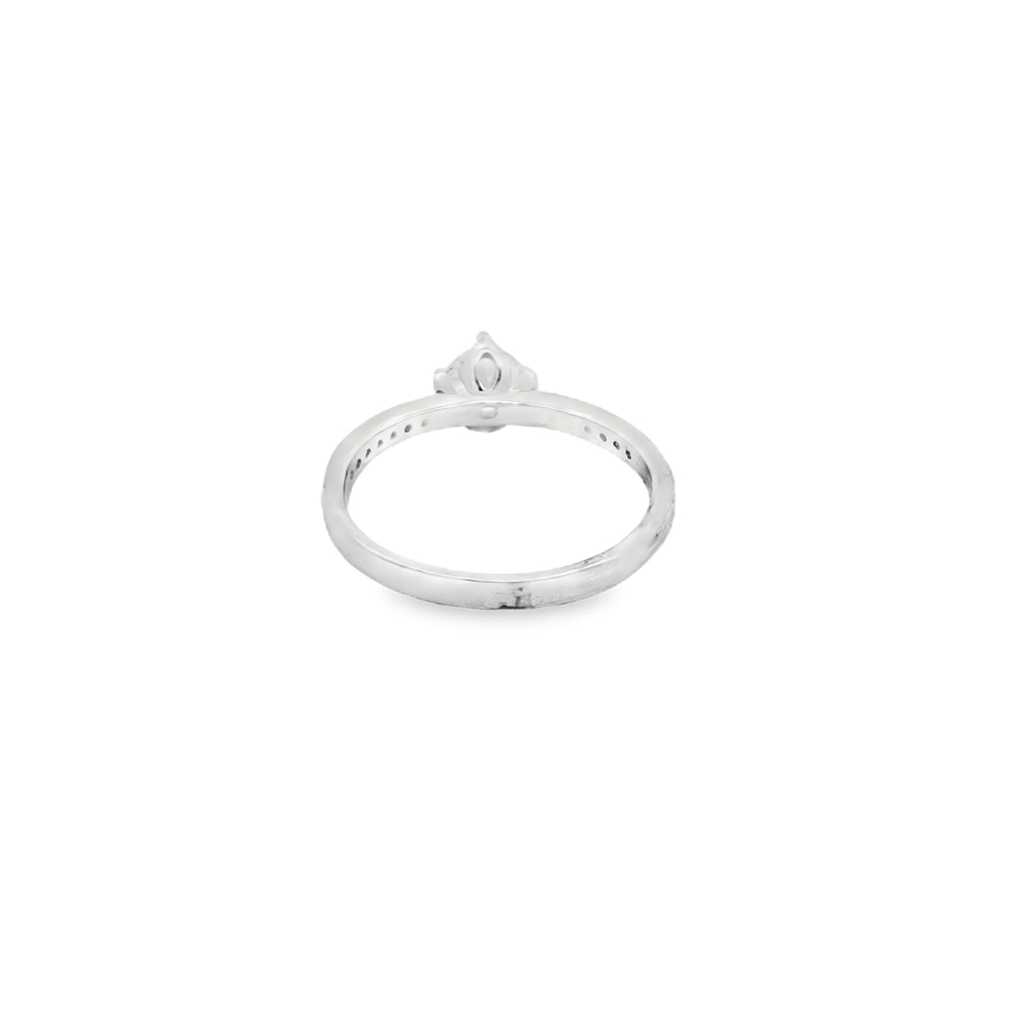 Elegant Spark Solitaire Ring