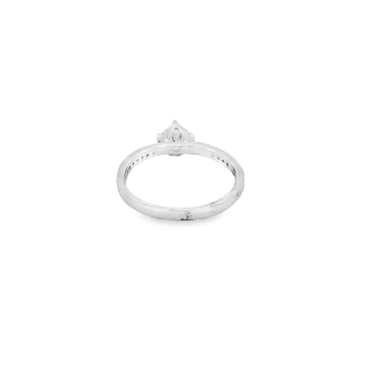 Elegant Spark Solitaire Ring