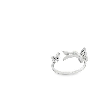 Flutter Grace Butterfly Ring