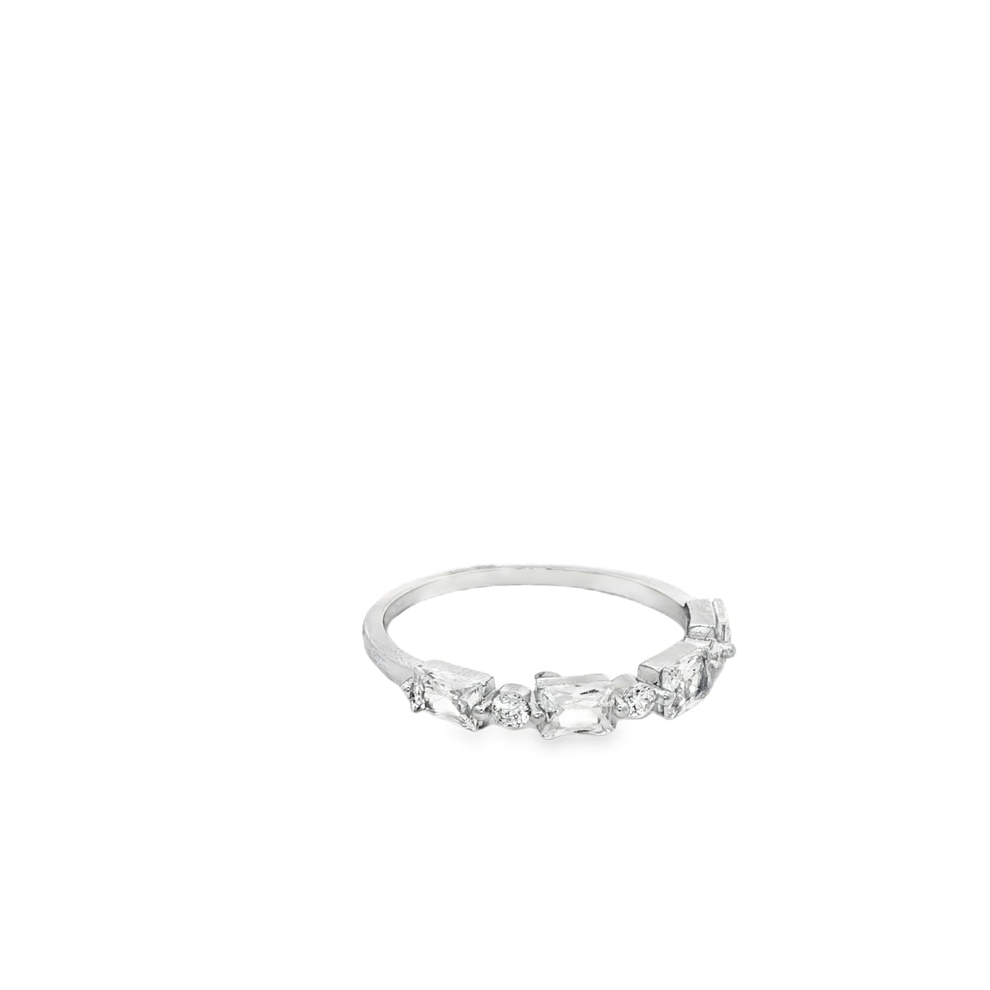 Radiant Cluster Elegance Ring
