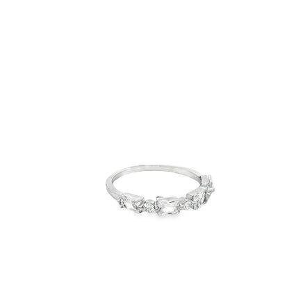 Radiant Cluster Elegance Ring