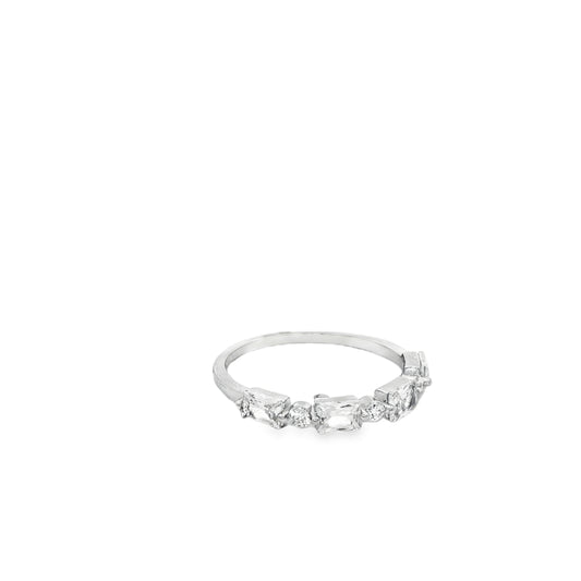 Radiant Cluster Elegance Ring