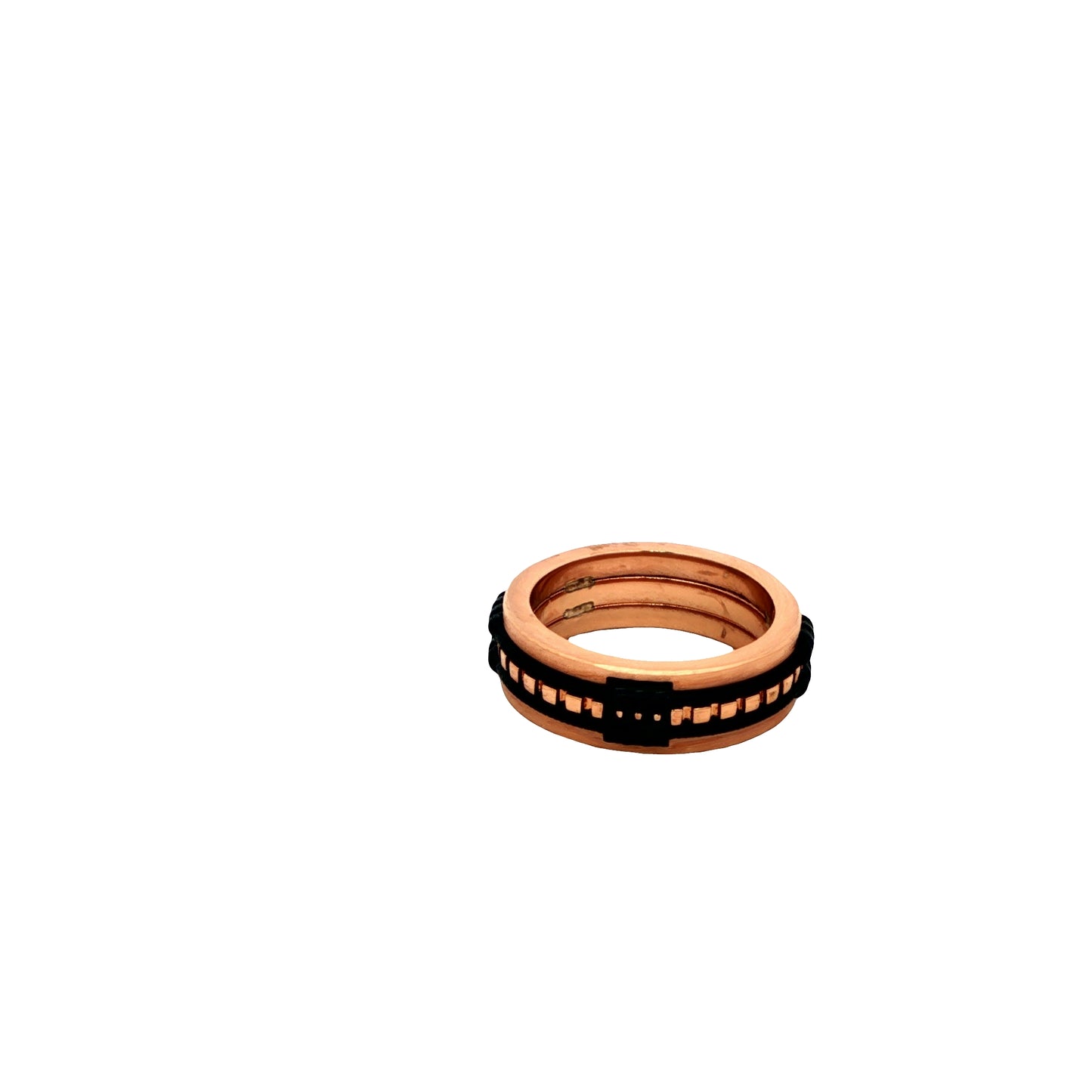 Dual Tone Edge Band Ring