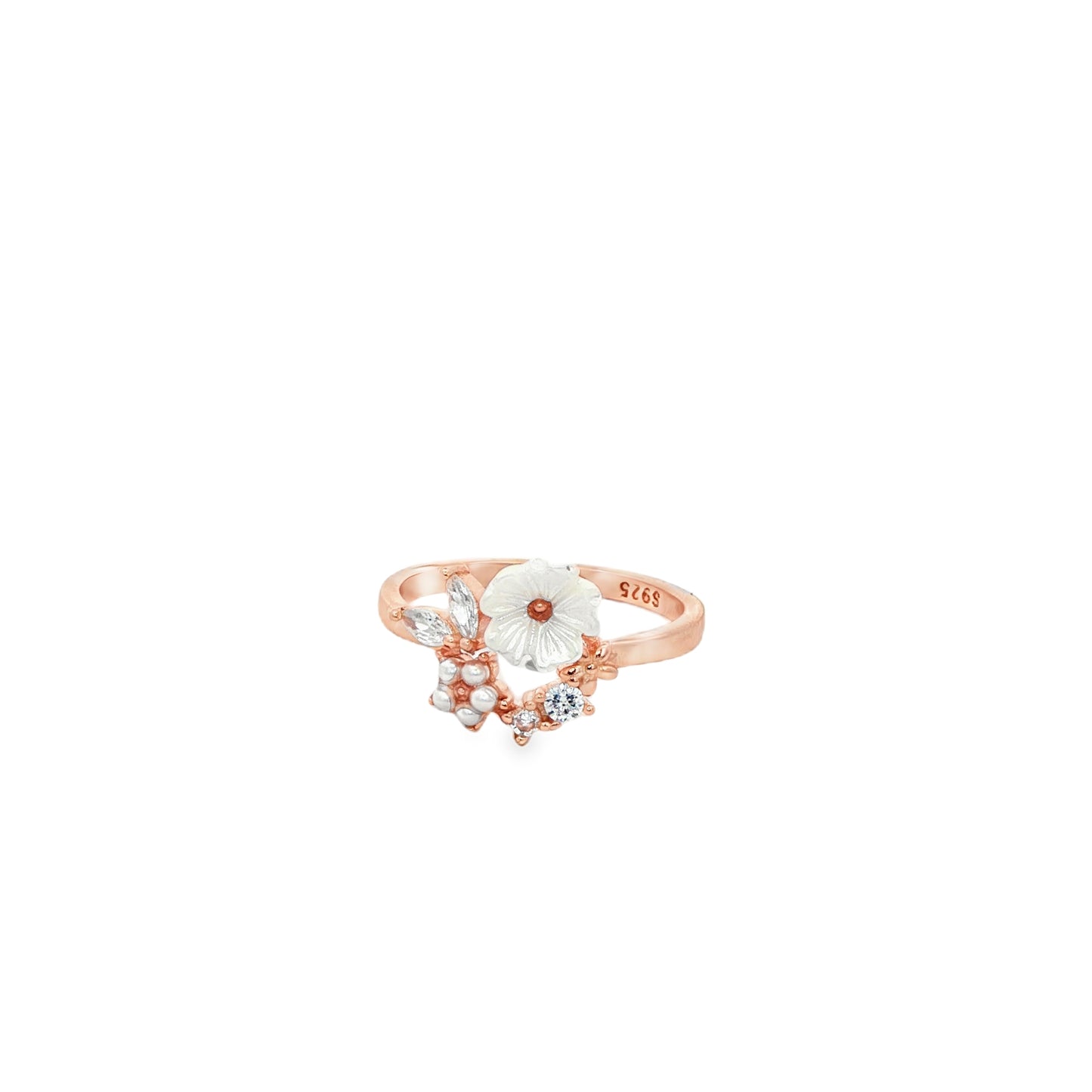 Blossom Charm Floral Ring