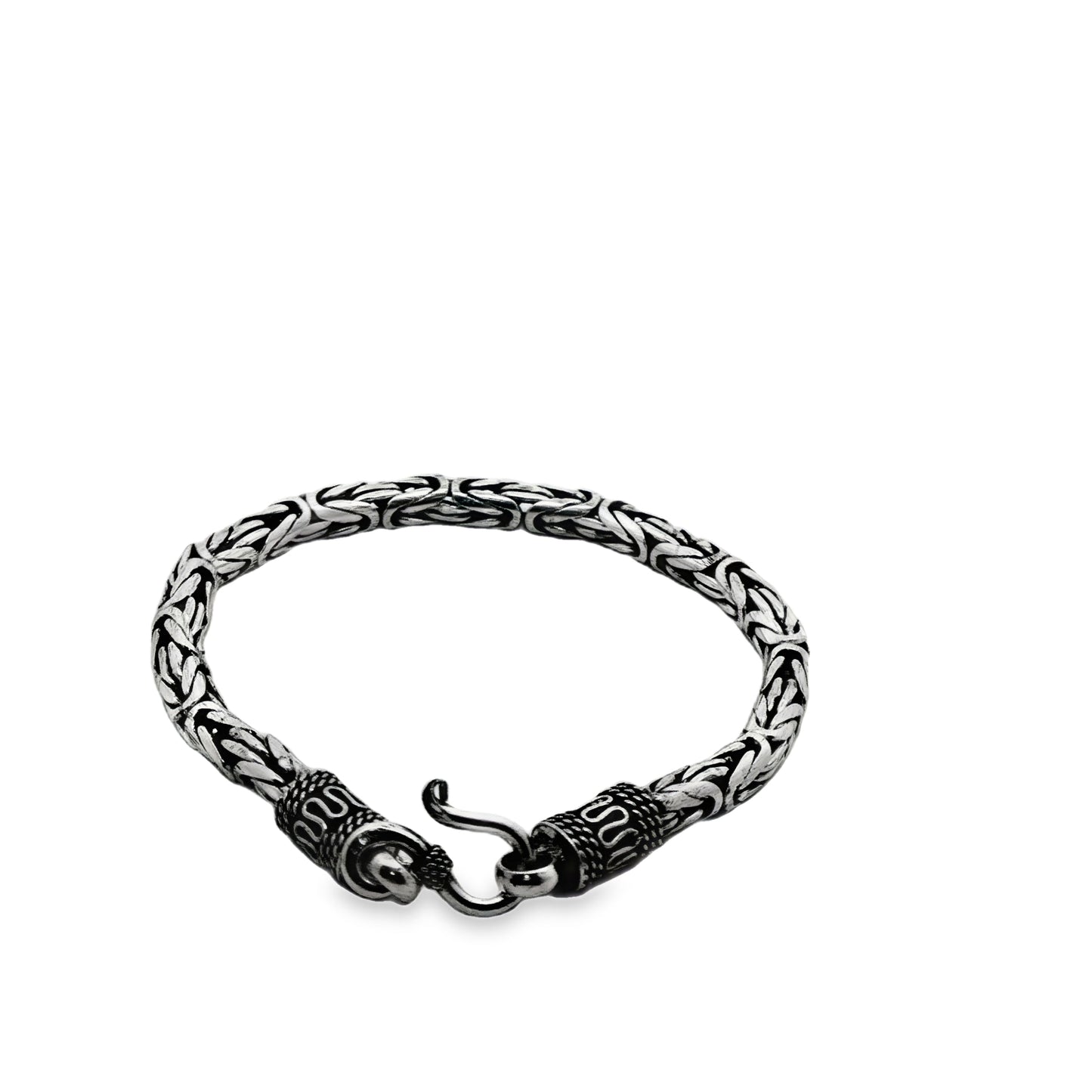 Heritage Link Oxidized Bracelet