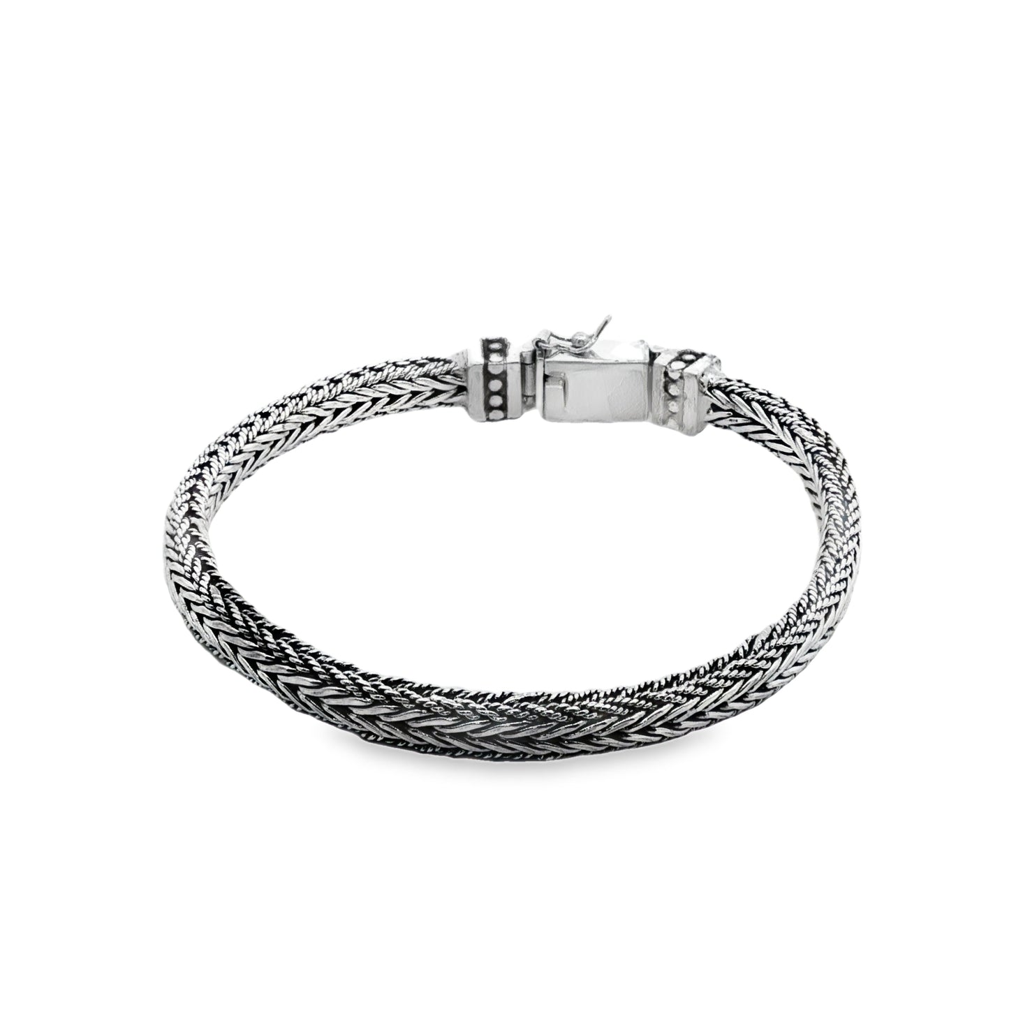 Heritage Braided Steel Bracelet