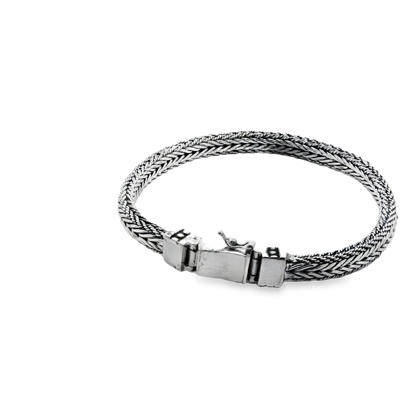 Heritage Braided Steel Bracelet