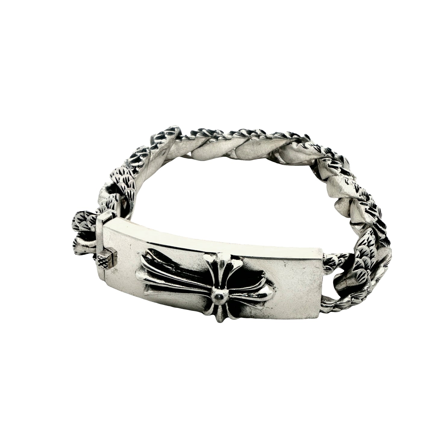 Iron Cross Statement Bracelet