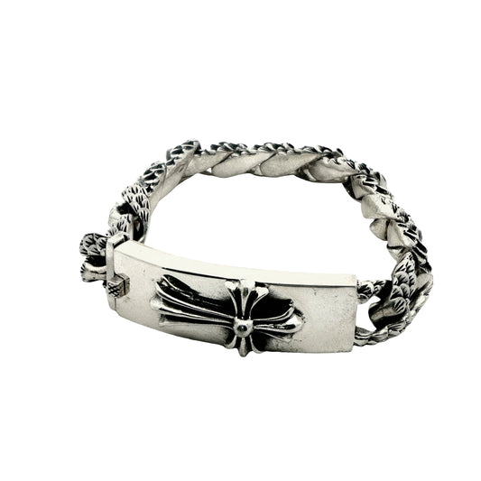 Iron Cross Statement Bracelet