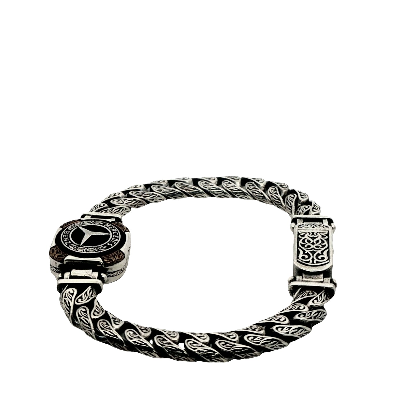 Mercedes Emblem Heritage Chain Bracelet