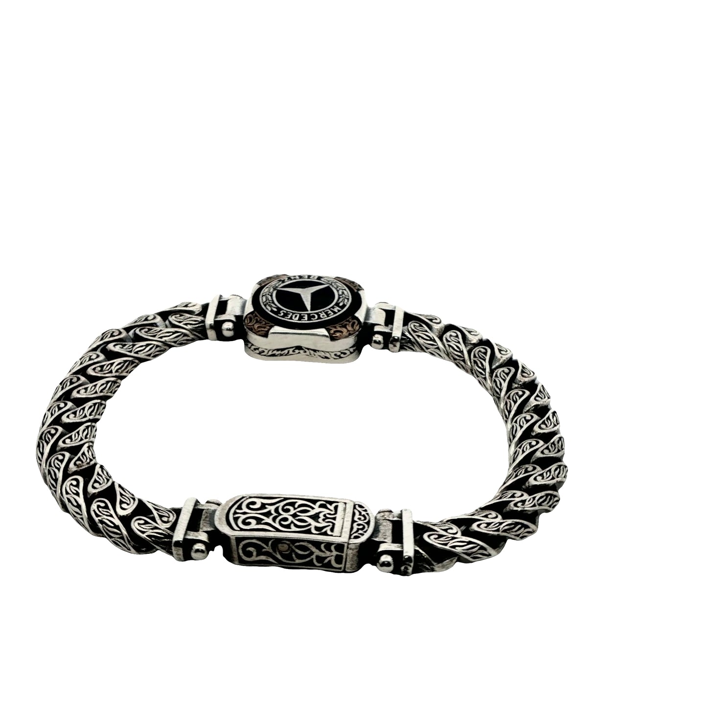 Mercedes Emblem Heritage Chain Bracelet