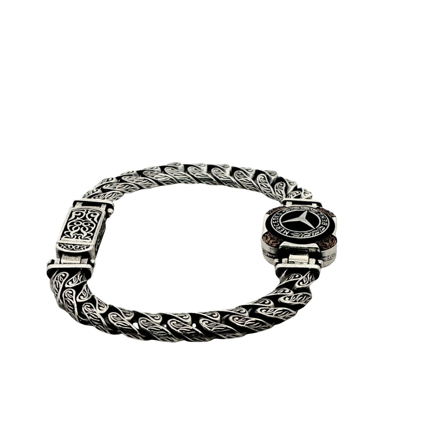 Mercedes Emblem Heritage Chain Bracelet