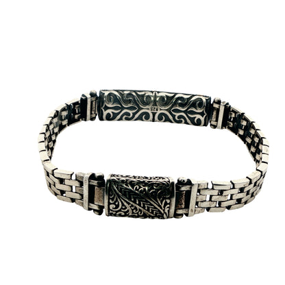 Vintage Dual-Tone Heritage Bracelet