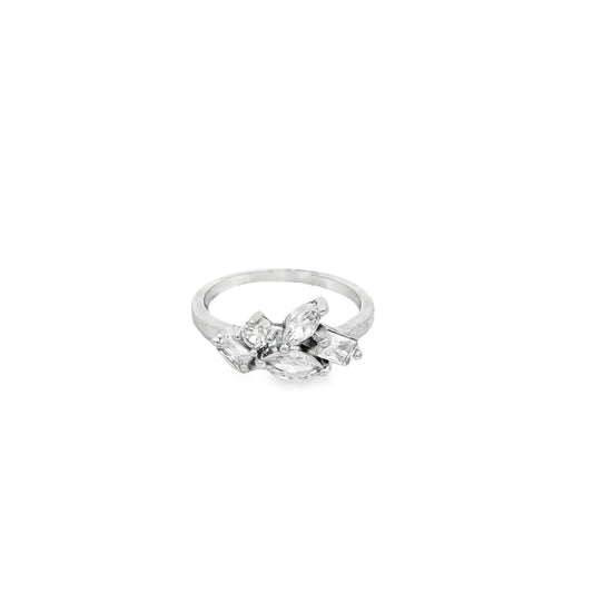 Celestial Cluster Crystal Ring