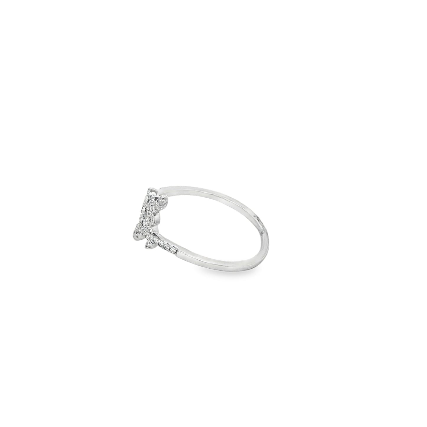 Twinkling Starburst Open Ring