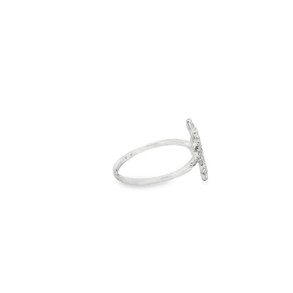 Twinkling Starburst Open Ring