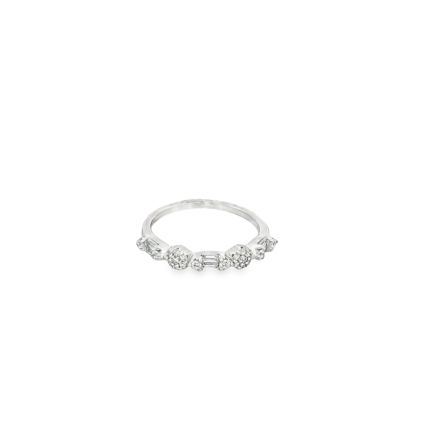 Celestial Cluster Diamond Ring