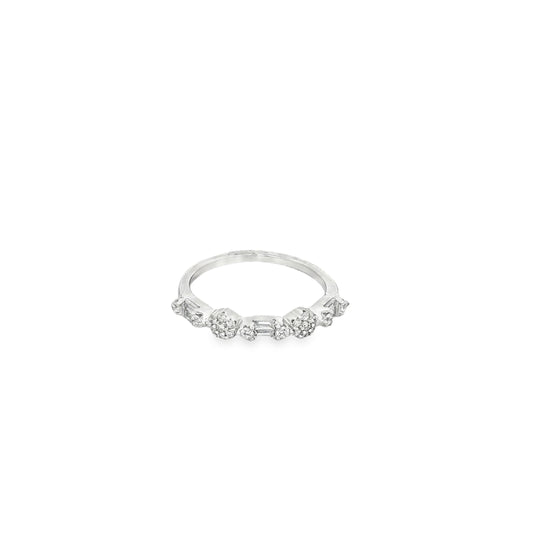 Celestial Cluster Diamond Ring