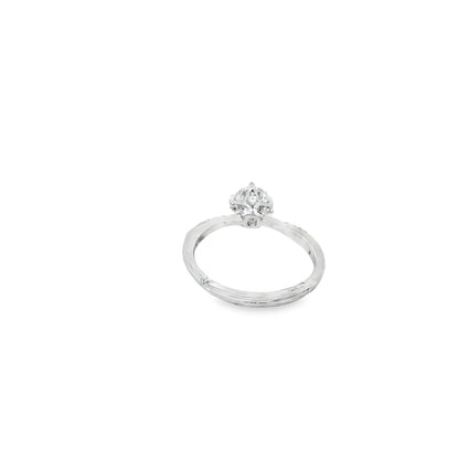 Classic Solitaire Spark Ring