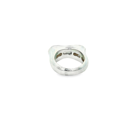 Azure Wave Statement Ring