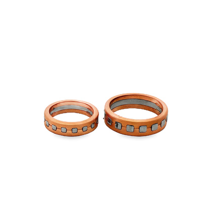 Modern Mosaic Couple Bands