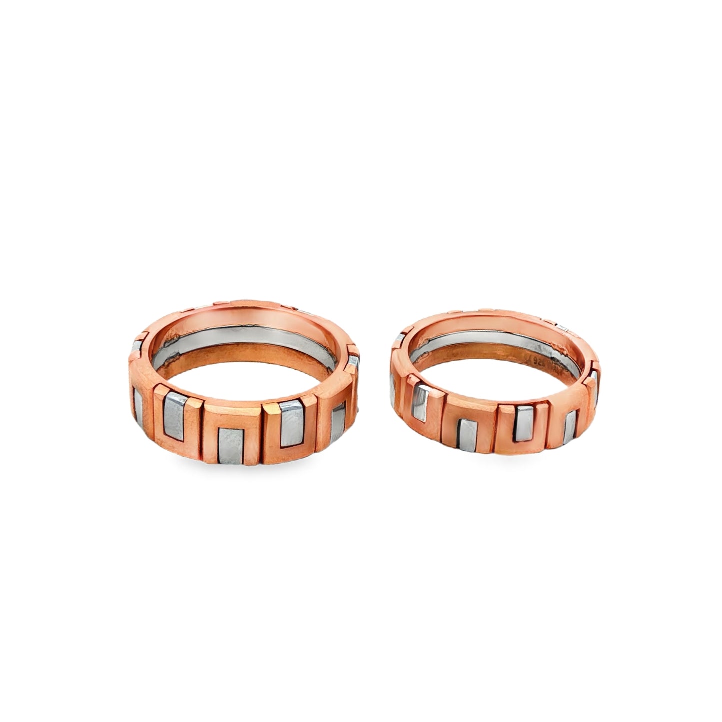 Dual-Tone Geometric Couple Rings