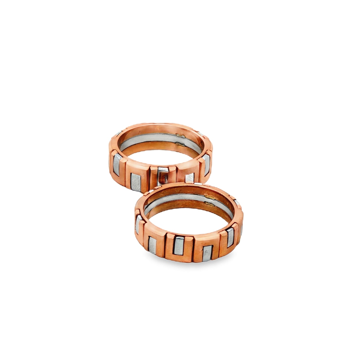 Dual-Tone Geometric Couple Rings