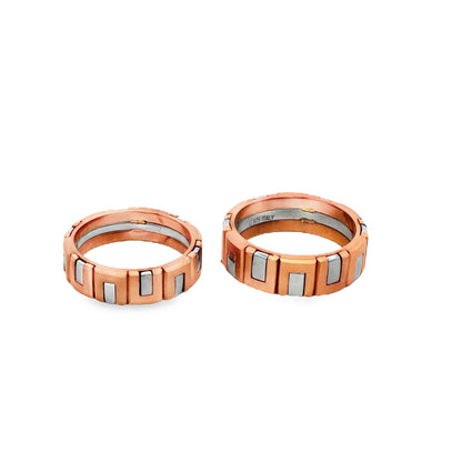 Dual-Tone Geometric Couple Rings