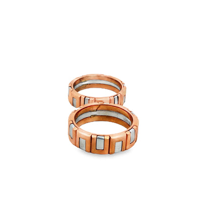 Dual-Tone Geometric Couple Rings