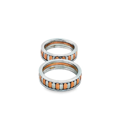 Dual-Tone Harmony Couple Rings