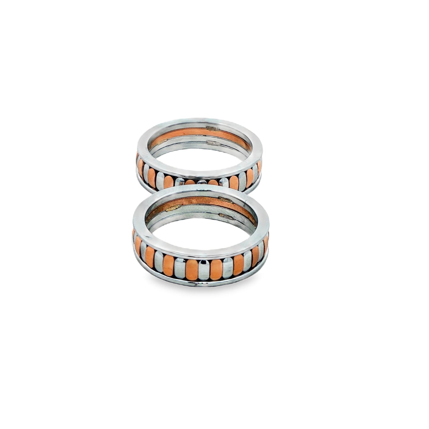 Dual-Tone Harmony Couple Rings