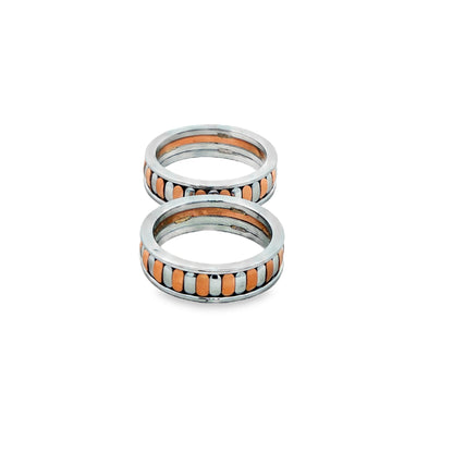 Dual-Tone Harmony Couple Rings