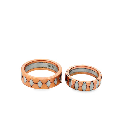 Dual-Tone Geometric Couple Rings