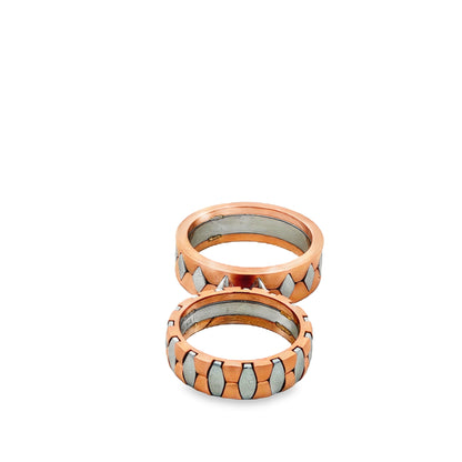 Dual-Tone Geometric Couple Rings
