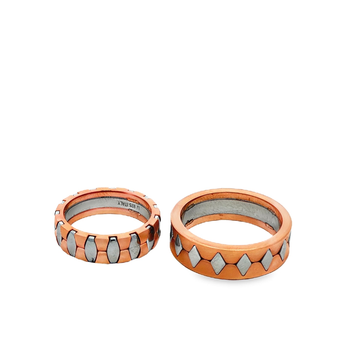 Dual-Tone Geometric Couple Rings
