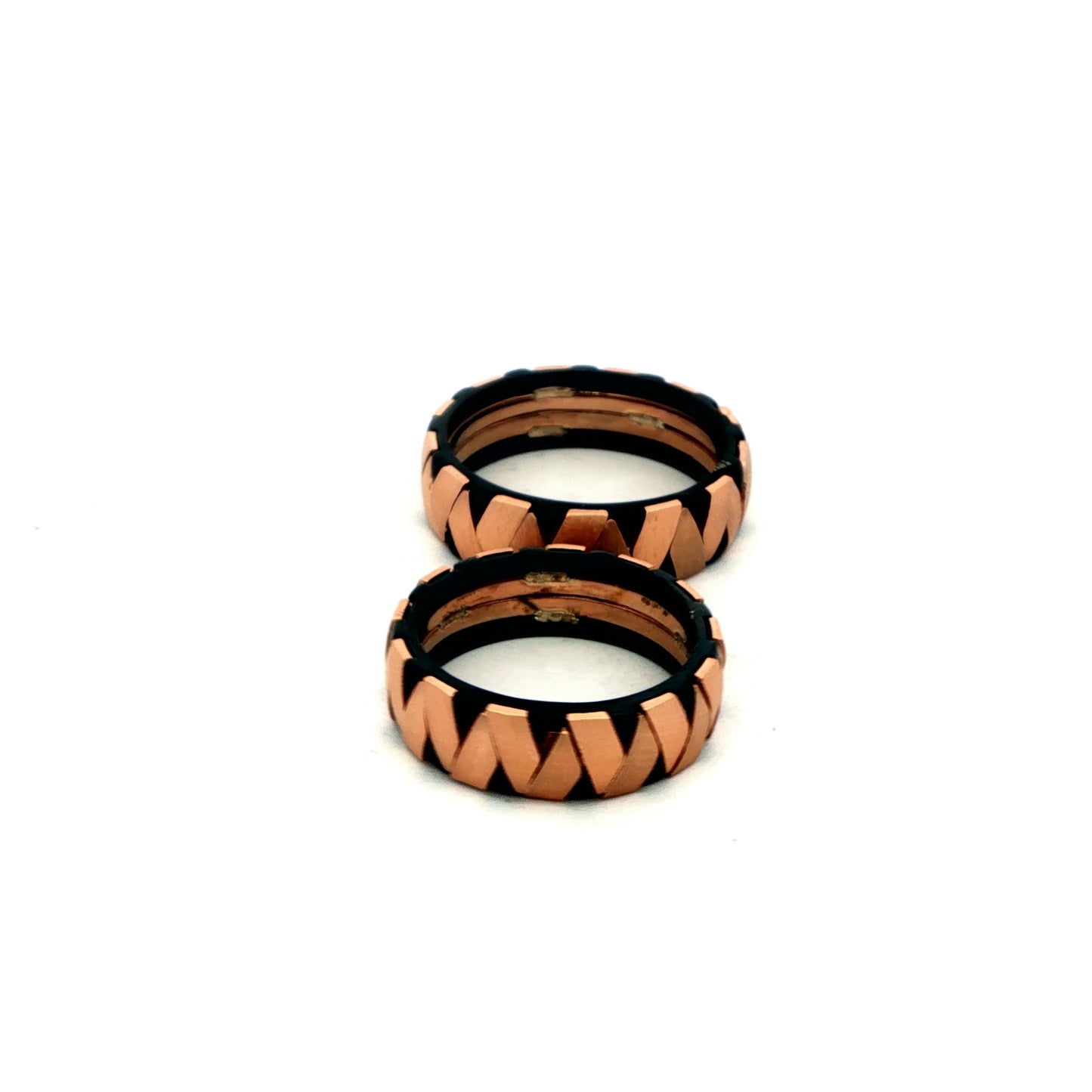 Royal Chevron Couple Bands