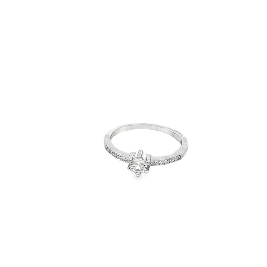Classic Spark Solitaire Ring
