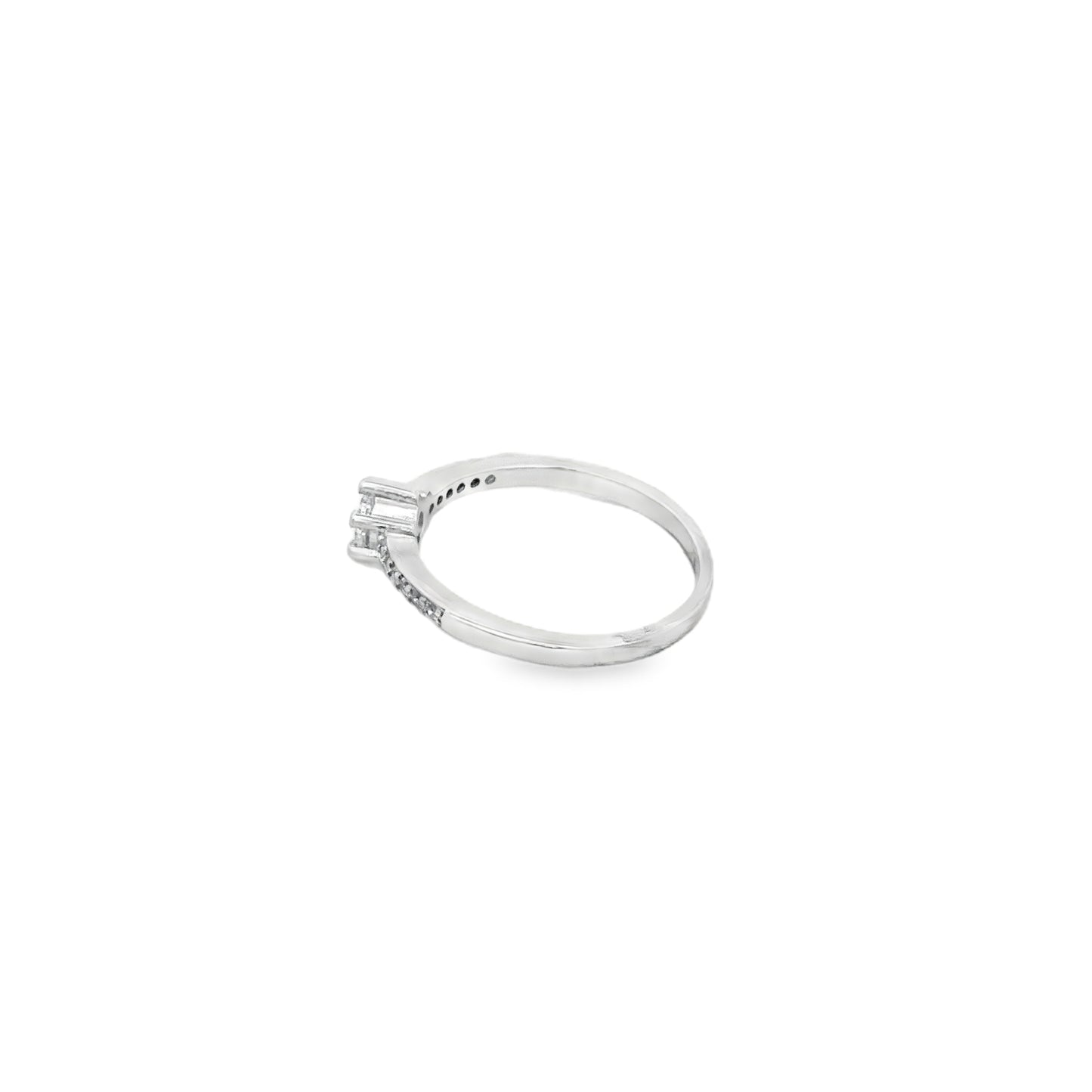 Classic Spark Solitaire Ring
