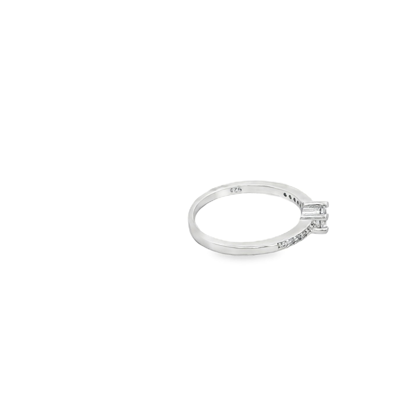 Classic Spark Solitaire Ring