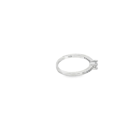 Classic Spark Solitaire Ring