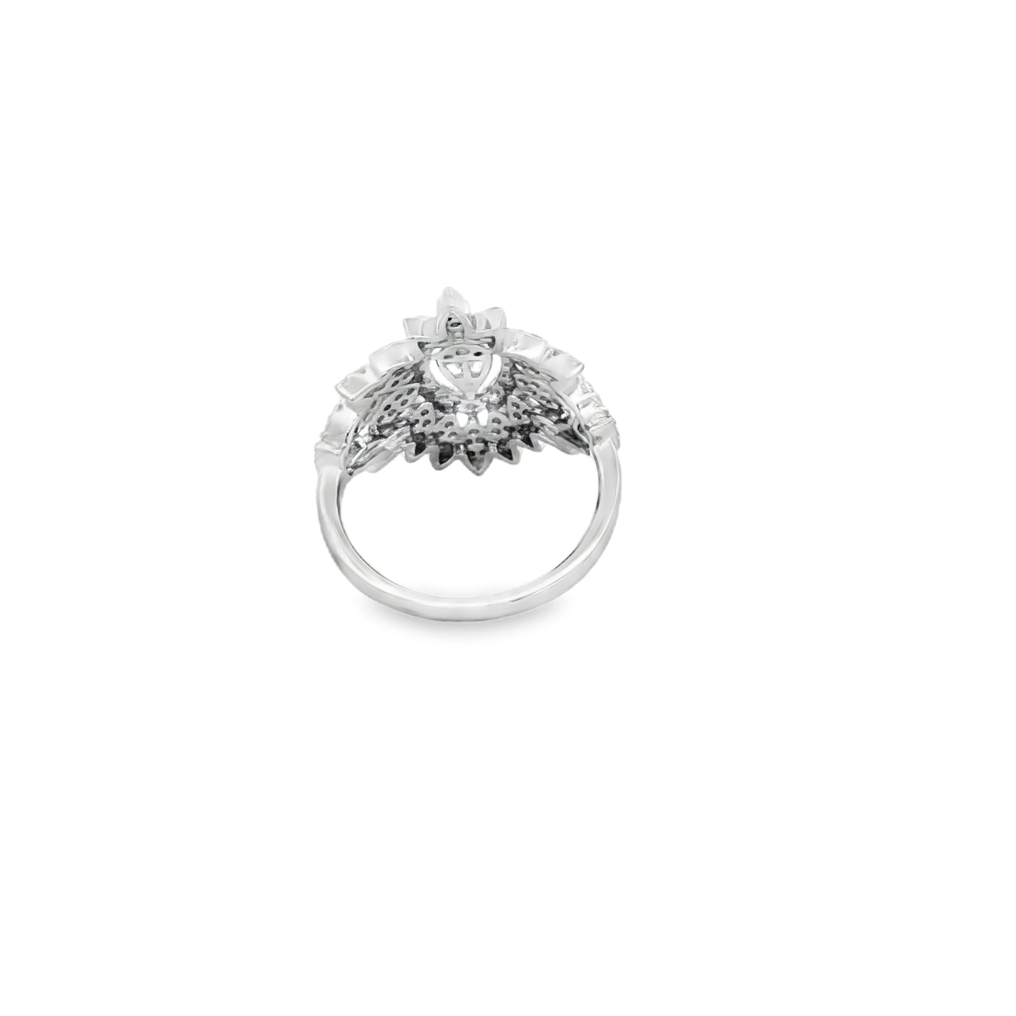 Majestic Floral Diamond Ring