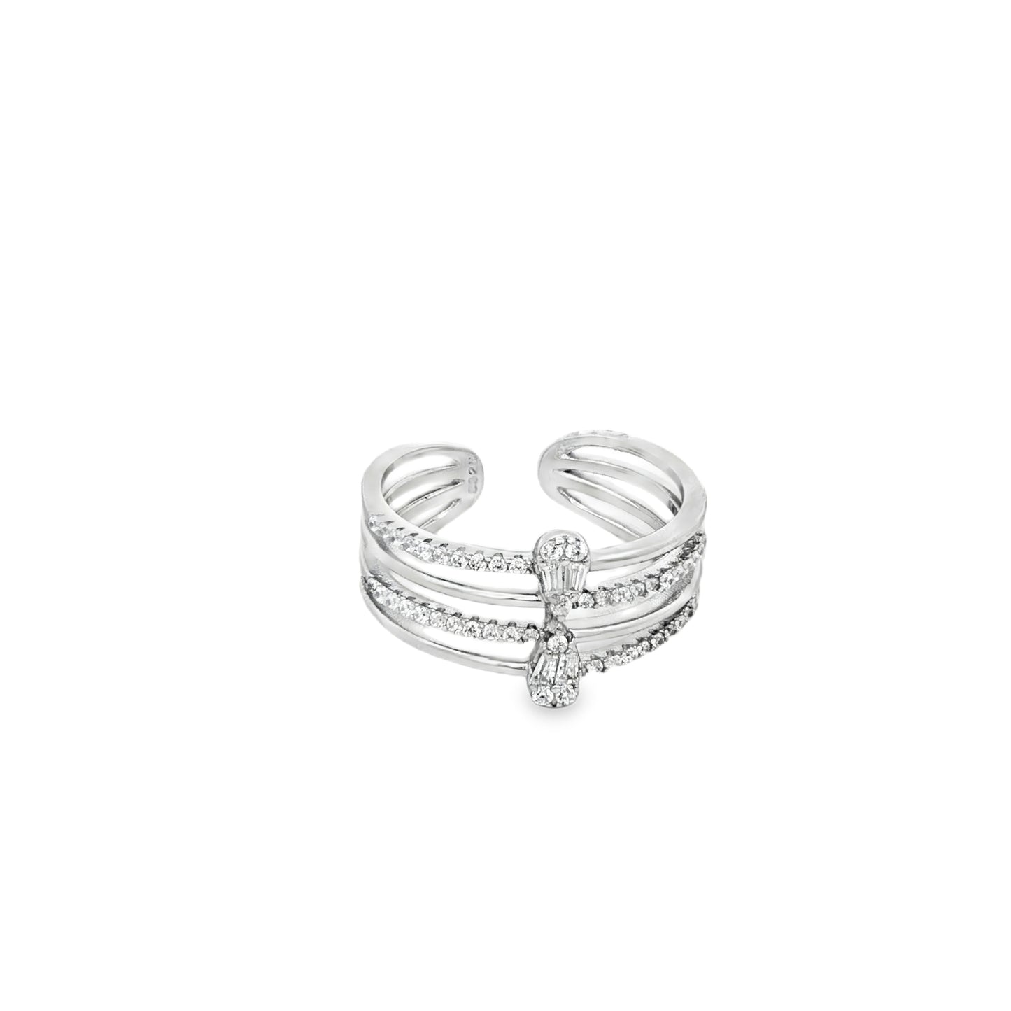 Elegant Multi-Layer Adjustable Ring