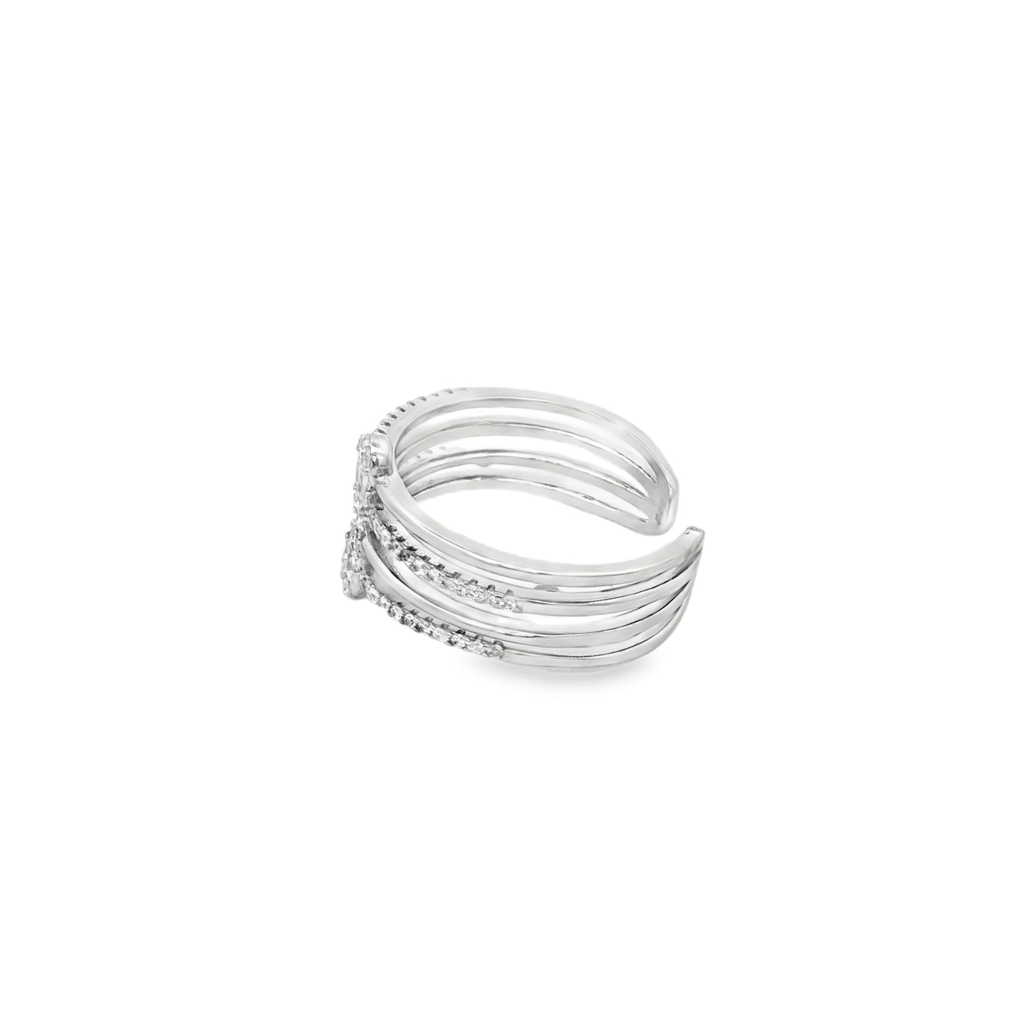 Elegant Multi-Layer Adjustable Ring
