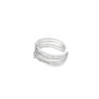 Elegant Multi-Layer Adjustable Ring