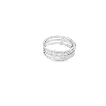 Elegant Dual-Layer Adjustable Ring