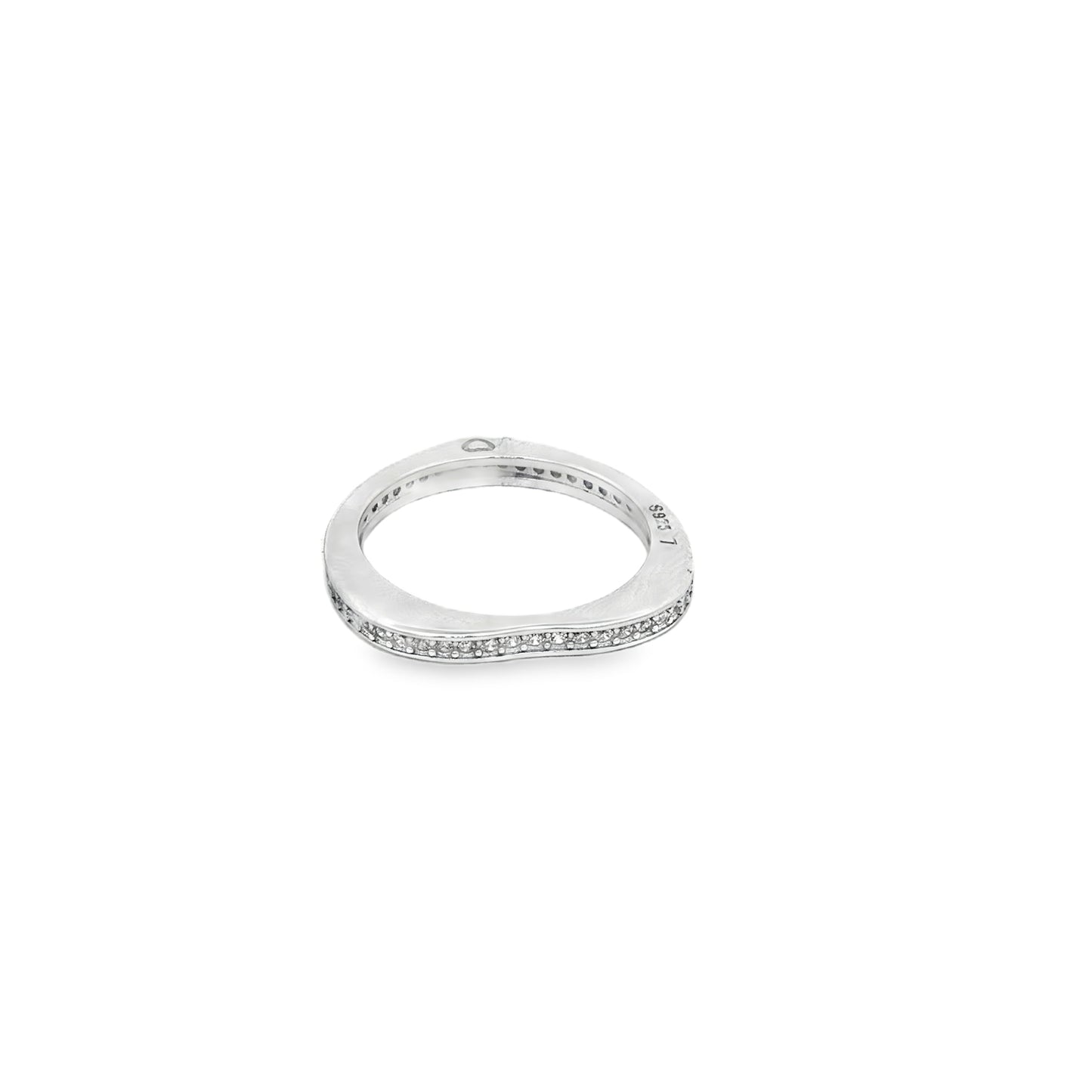 Twilight Curve Diamond Ring